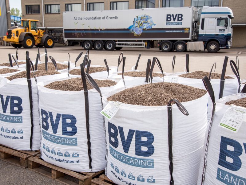 BVB Landscaping openbaar groen substraten productielocatie daktuinsubstraat extensief basic
