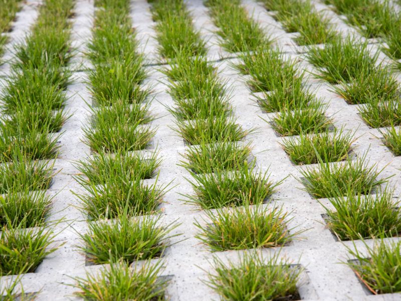 BVB Landscaping groene parkeerplaats Best grastegelsubstraat