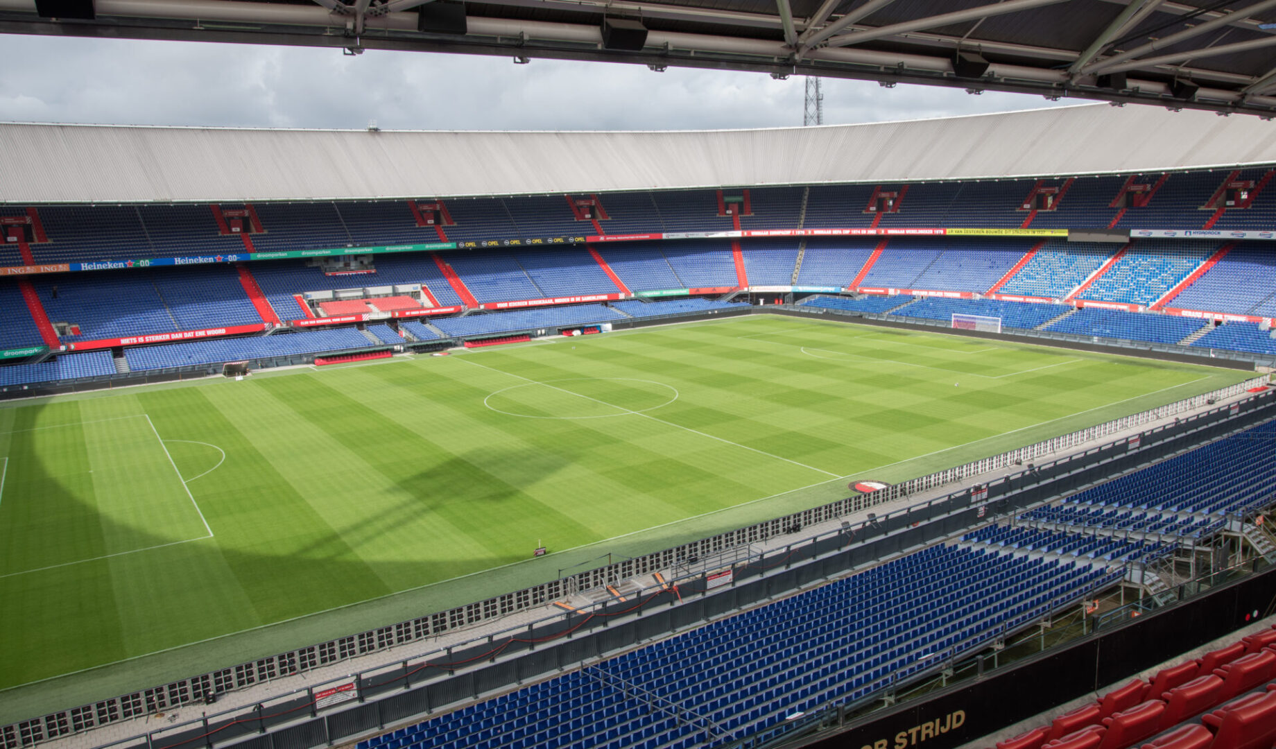BVB Landscaping substraat Feyenoord voetbalveld dressgrond toplaag