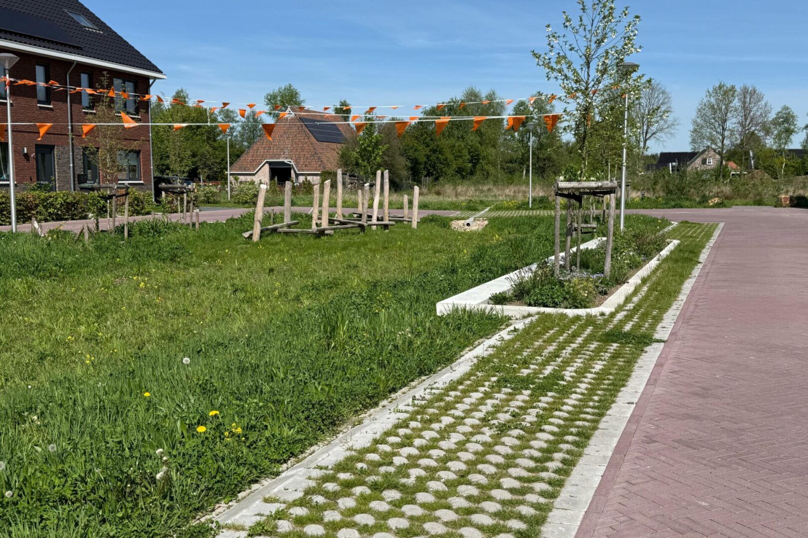BVB Landscaping Park Positive grastegelsubstraat Ommen groen parkeren (1)