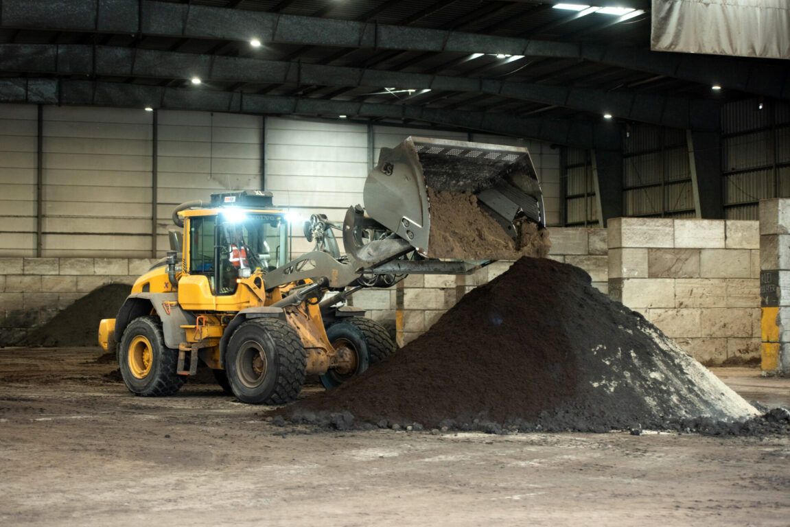 BVB Landscaping productielocatie Nijmegen shovel