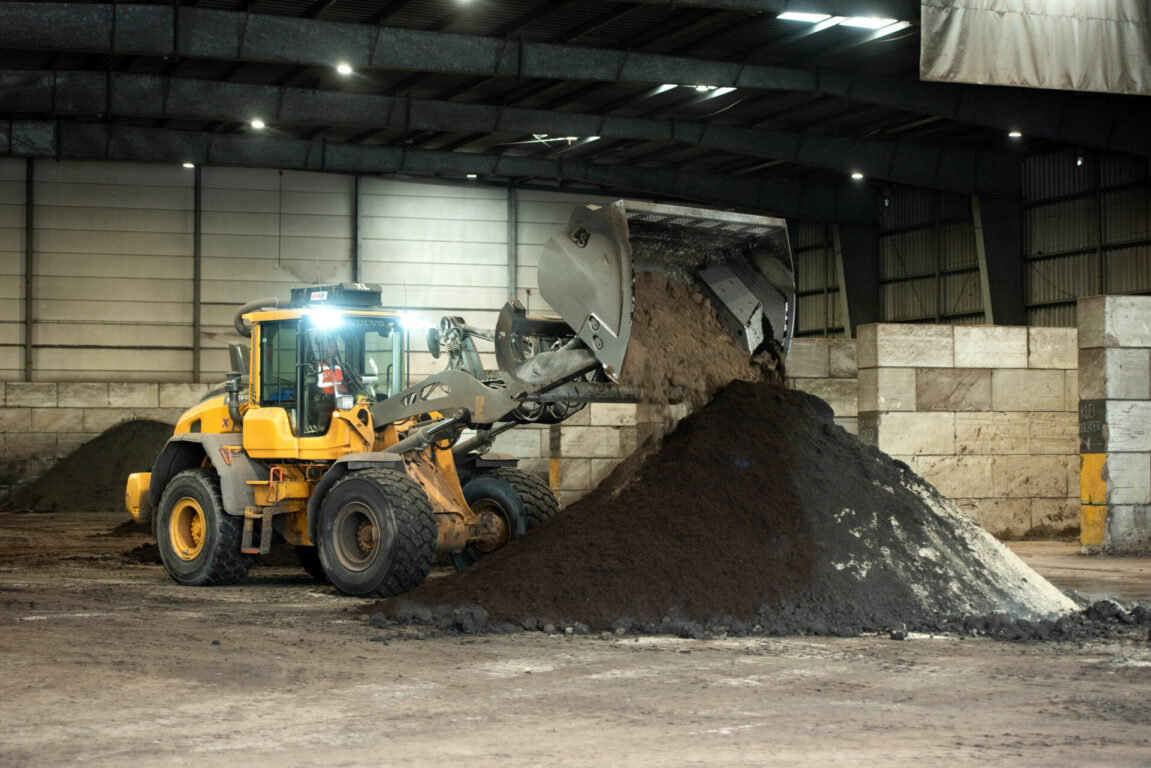 BVB Landscaping productielocatie Nijmegen shovel