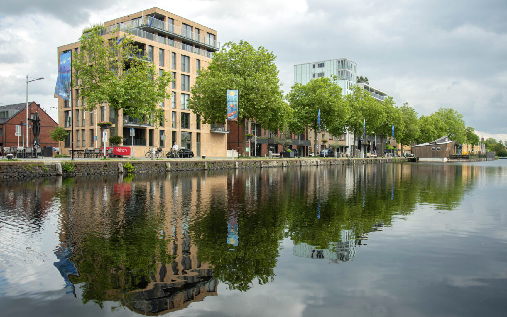 BVB Landscaping Piushaven Tilburg bomensubstraat urbansand stadsbomen