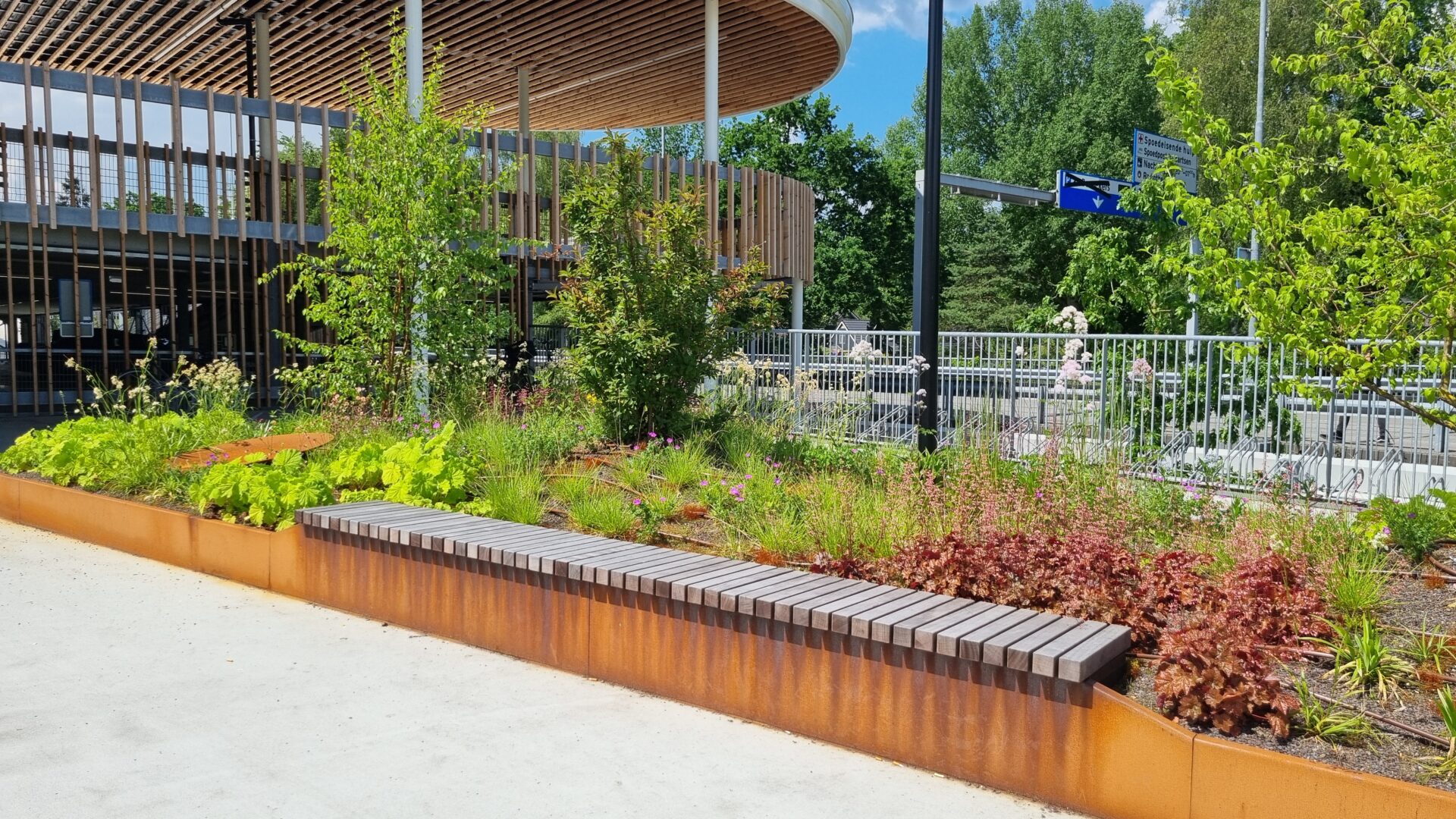 BVB Landscaping daktuinsubstraat Gelre ziekenhuis Apeldoorn