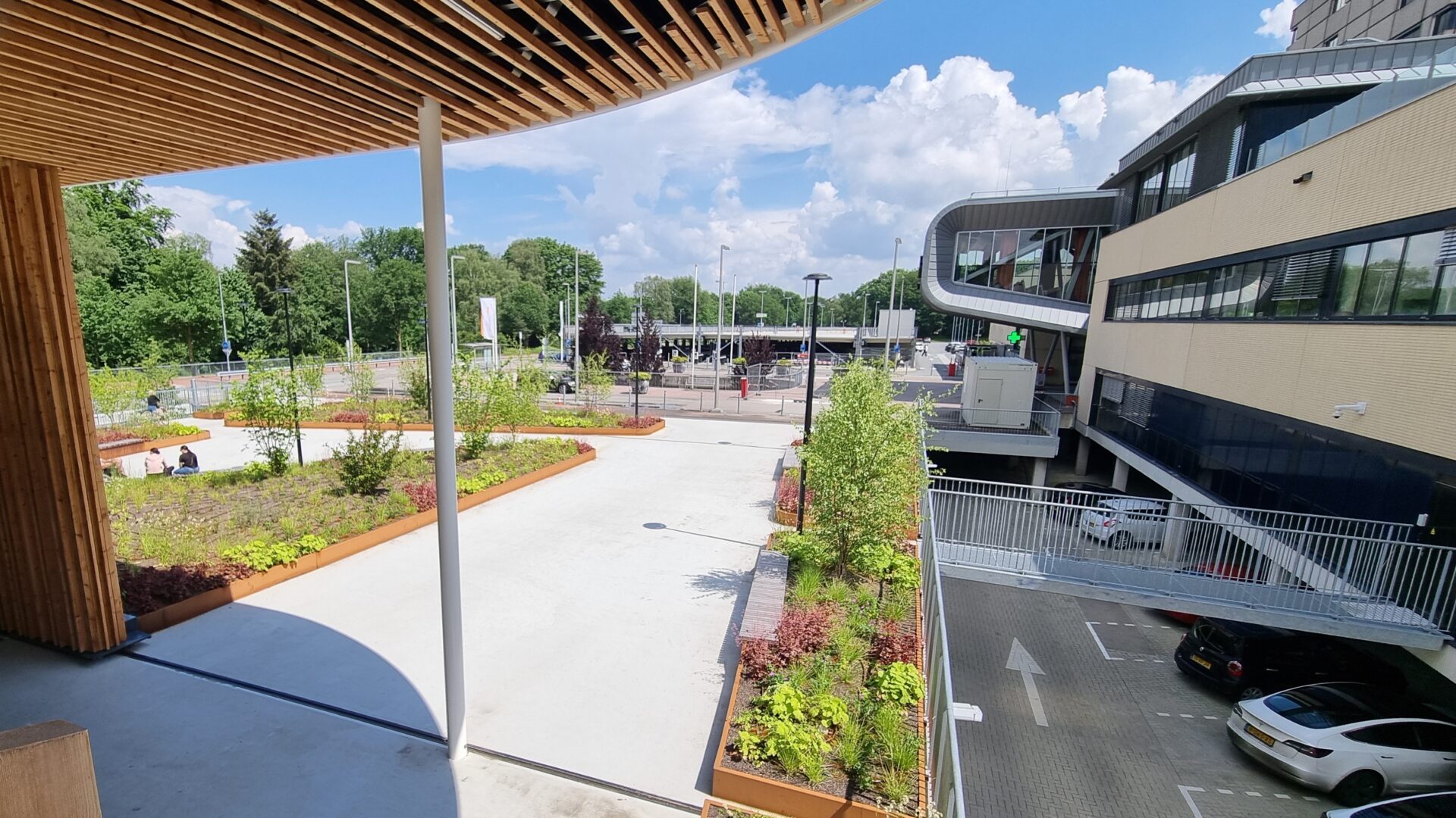 BVB Landscaping daktuinsubstraat Gelre ziekenhuis Apeldoorn