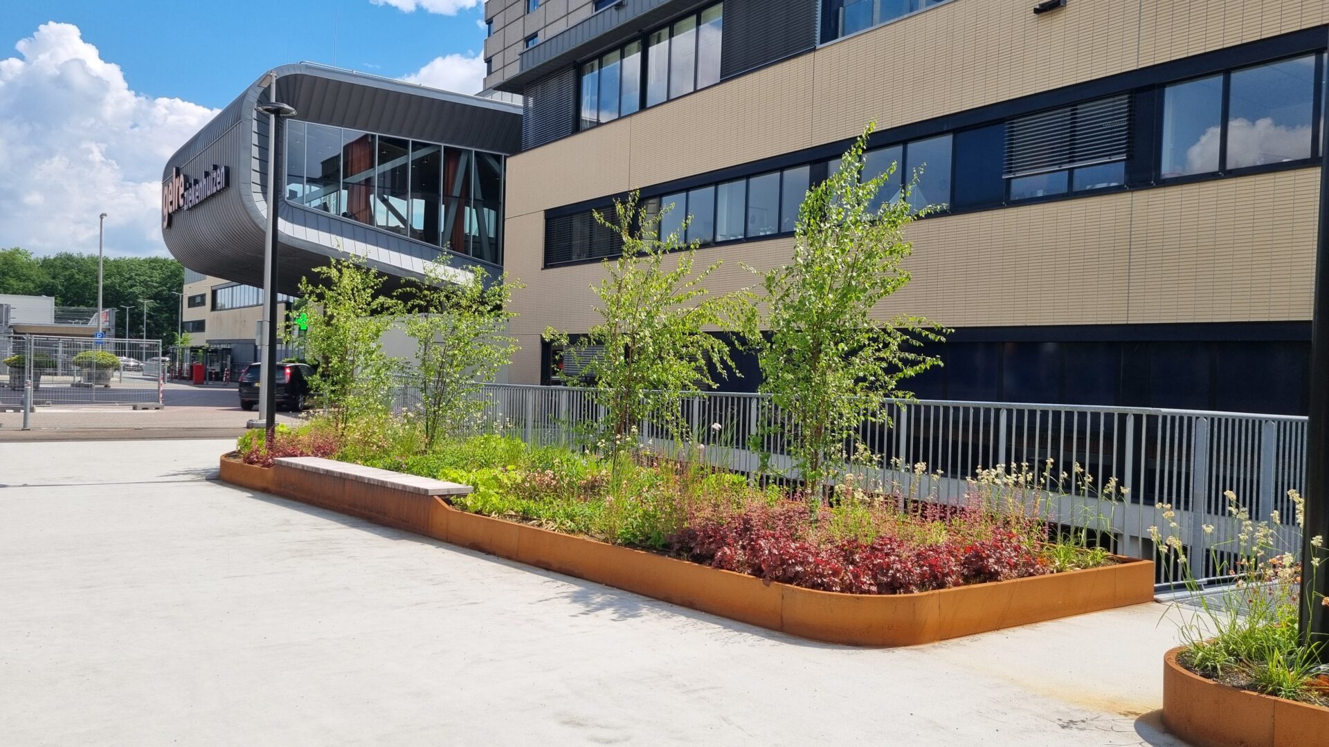 BVB Landscaping daktuinsubstraat Gelre ziekenhuis Apeldoorn