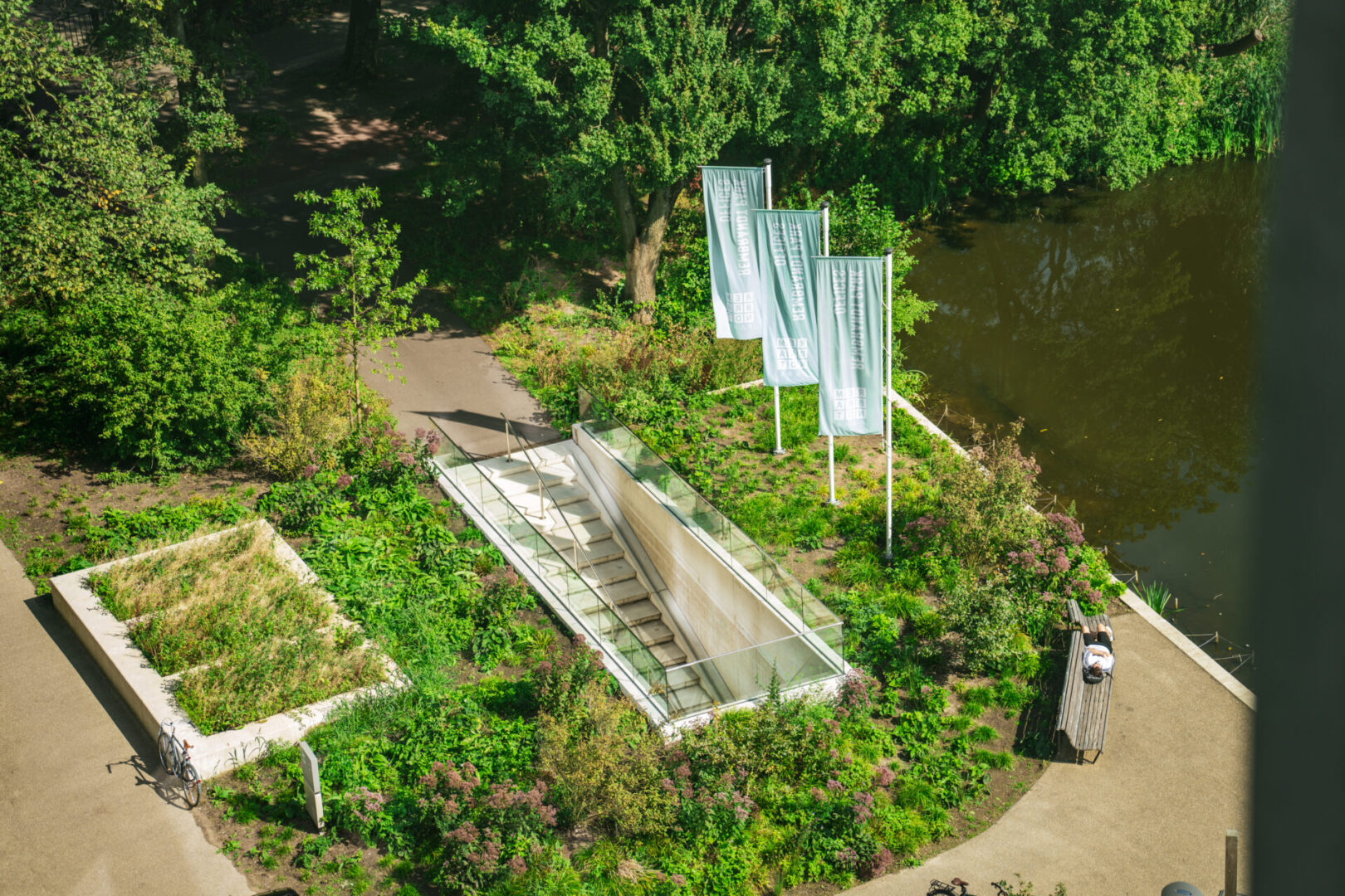 BVB Landscaping Amsterdam Rembrandtpark daktuinsubstraat