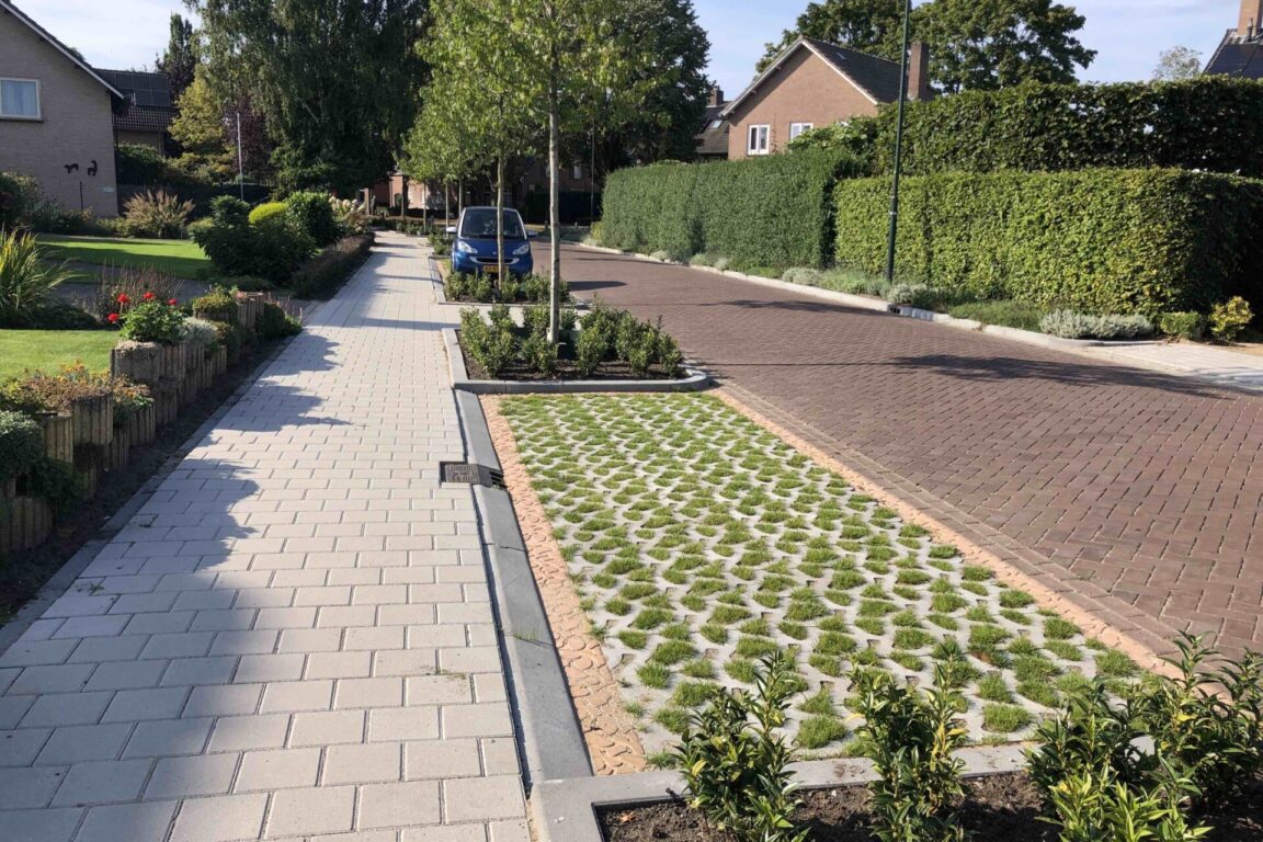 Groene Parkeerplaats Park Positive Haaren